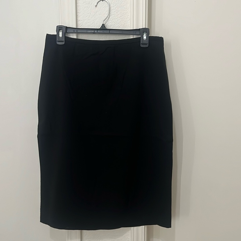 Calvin Klein black pencil skirt
